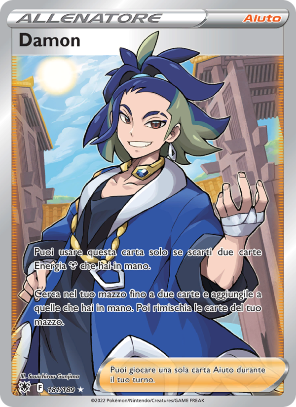 Damon 181/246 — Astral Radiance (Italian Pokémon TCG card)