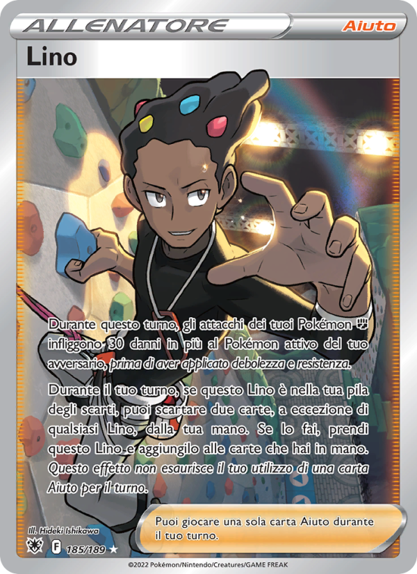 Lino 185/246 — Astral Radiance (Italian Pokémon TCG card)