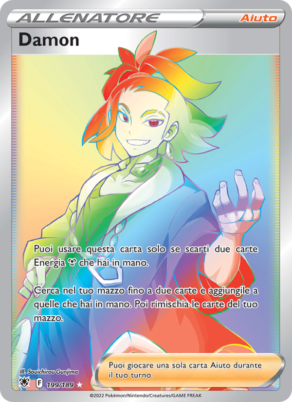 Damon 199/246 — Astral Radiance (Italian Pokémon TCG card)