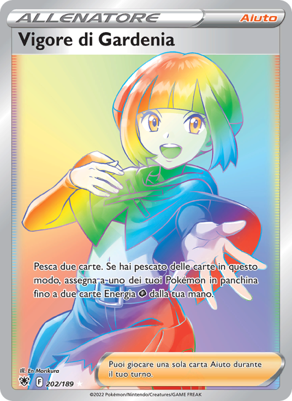 Vigore di Gardenia 202/246 — Astral Radiance (Italian Pokémon TCG card)