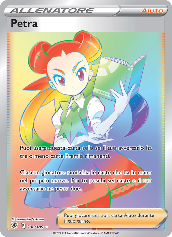 Petra 206/246 — Astral Radiance (Italian Pokémon TCG card)