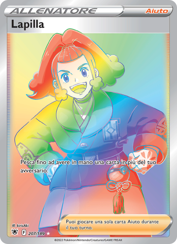 Lapilla 207/246 — Astral Radiance (Italian Pokémon TCG card)