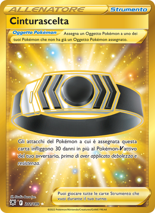 Cinturascelta 211/246 — Astral Radiance (Italian Pokémon TCG card)