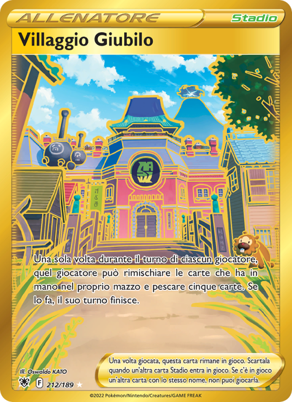 Villaggio Giubilo 212/246 — Astral Radiance (Italian Pokémon TCG card)