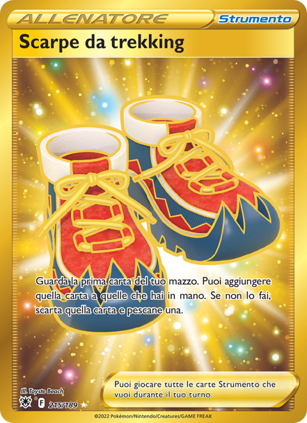 Scarpe da trekking 215/246 — Astral Radiance (Italian Pokémon TCG card)