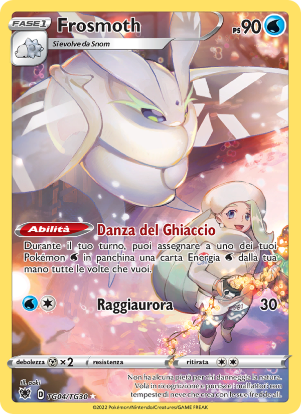Frosmoth TG04 — Astral Radiance (Italian Pokémon TCG card)