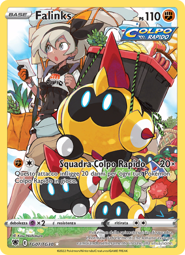 Falinks TG07 — Astral Radiance (Italian Pokémon TCG card)