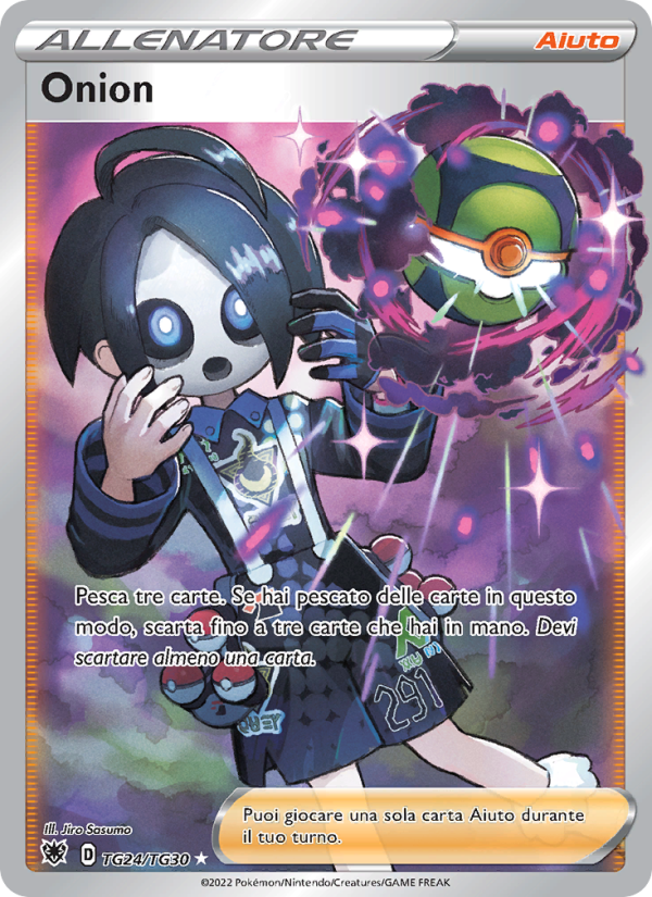 Onion TG24 — Astral Radiance (Italian Pokémon TCG card)