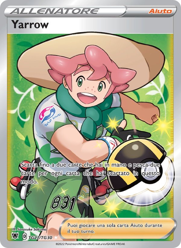 Yarrow TG27 — Astral Radiance (Italian Pokémon TCG card)