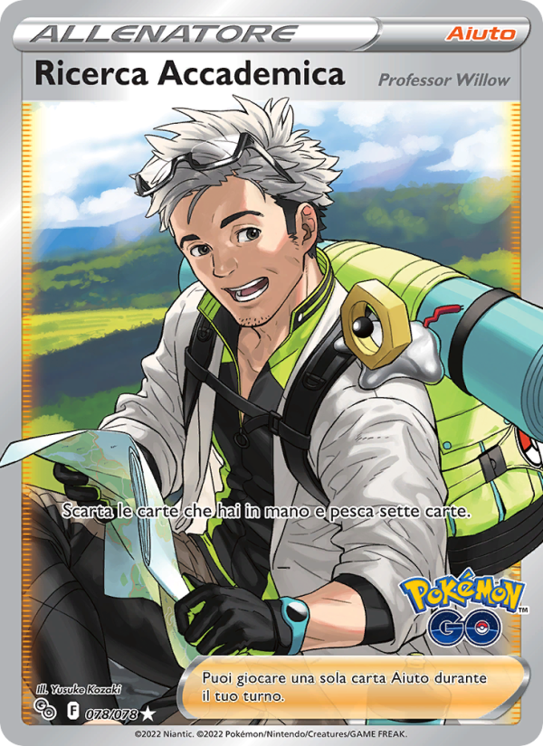 Ricerca Accademica 078/88 — Pokémon GO (Italian Pokémon TCG card)