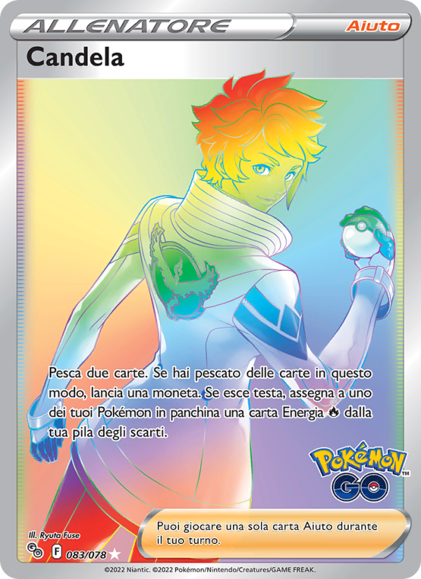 Candela 083/88 — Pokémon GO (Italian Pokémon TCG card)