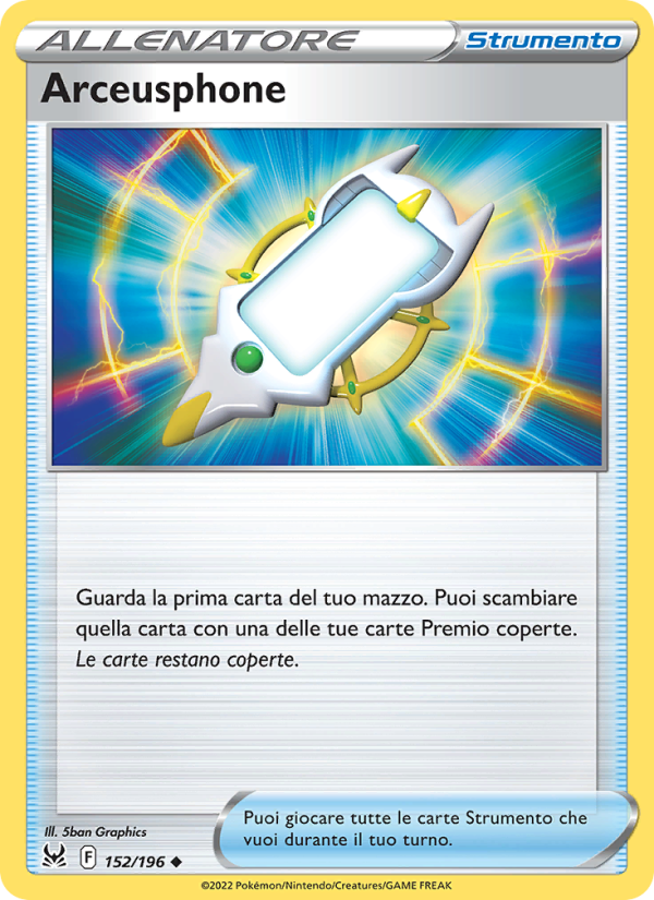 Arceusphone 152/247 — Lost Origin (Italian Pokémon TCG card)