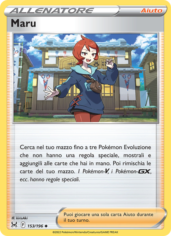 Maru 153/247 — Lost Origin (Italian Pokémon TCG card)
