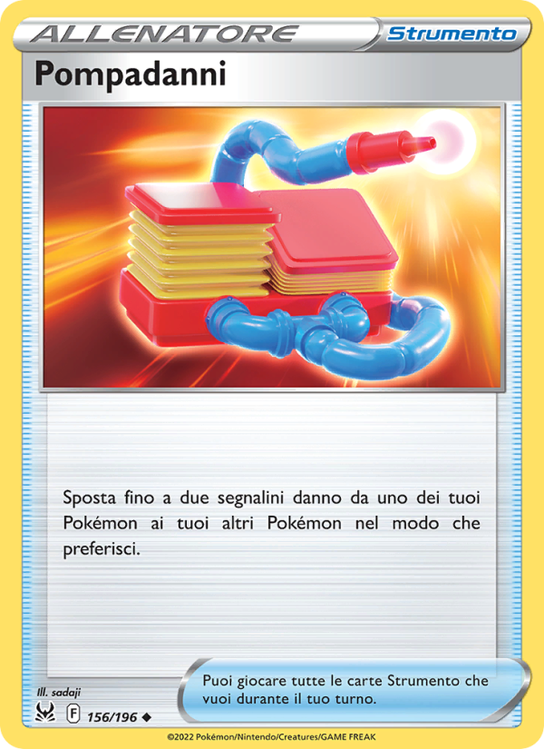 Pompadanni 156/247 — Lost Origin (Italian Pokémon TCG card)
