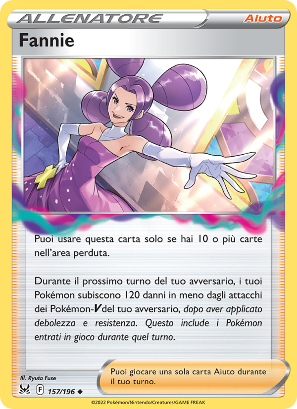Fannie 157/247 — Lost Origin (Italian Pokémon TCG card)