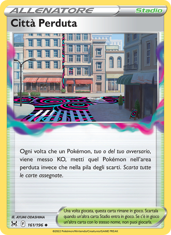 Città Perduta 161/247 — Lost Origin (Italian Pokémon TCG card)