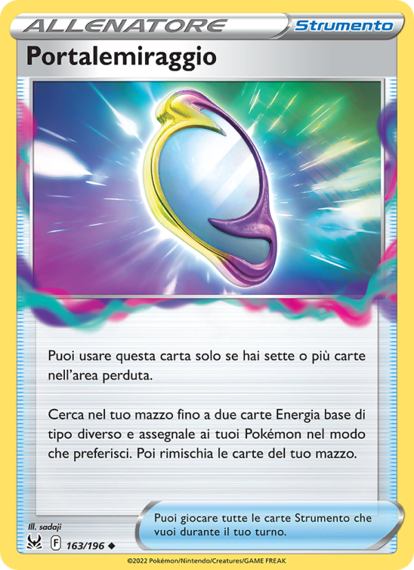 Portalemiraggio 163/247 — Lost Origin (Italian Pokémon TCG card)