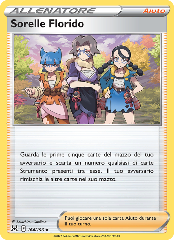 Sorelle Florido 164/247 — Lost Origin (Italian Pokémon TCG card)