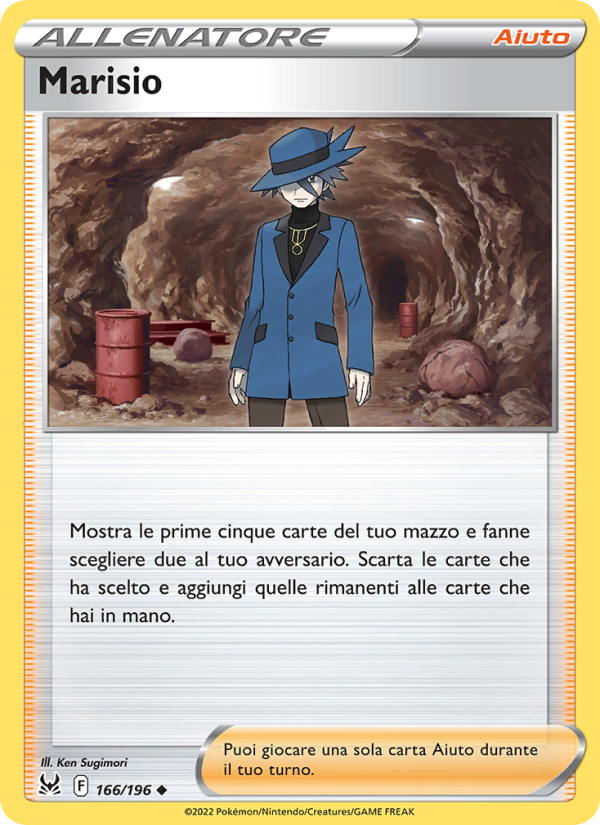 Marisio 166/247 — Lost Origin (Italian Pokémon TCG card)