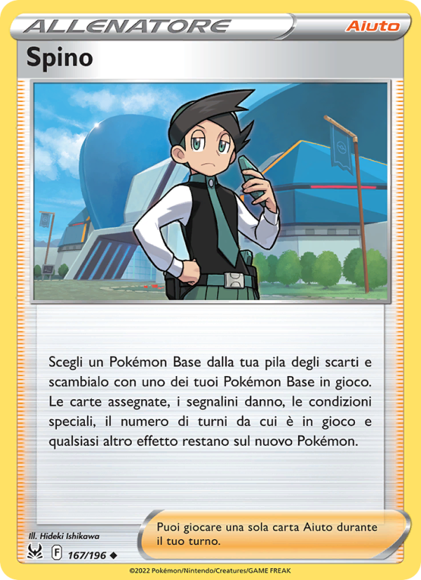 Spino 167/247 — Lost Origin (Italian Pokémon TCG card)