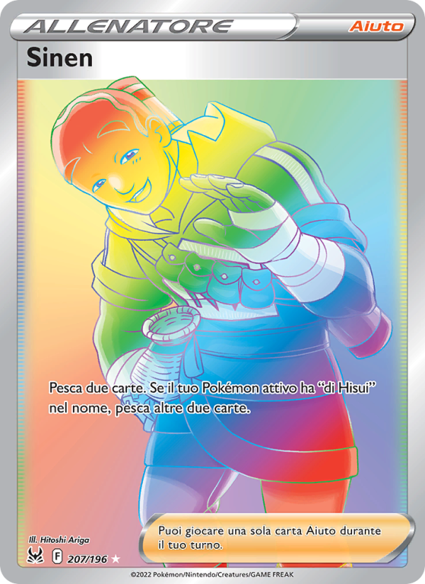 Sinen 207/247 — Lost Origin (Italian Pokémon TCG card)