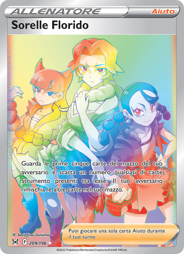 Sorelle Florido 209/247 — Lost Origin (Italian Pokémon TCG card)