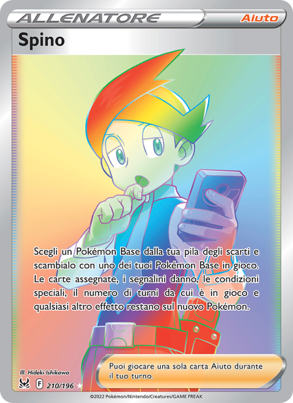 Spino 210/247 — Lost Origin (Italian Pokémon TCG card)