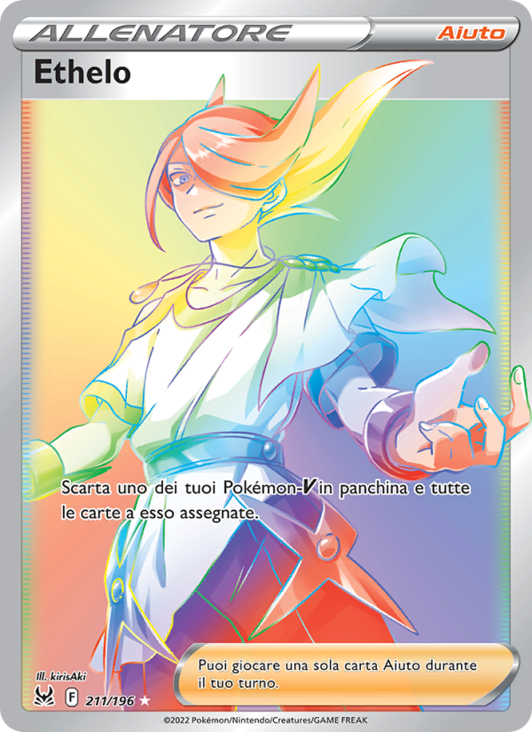 Ethelo 211/247 — Lost Origin (Italian Pokémon TCG card)