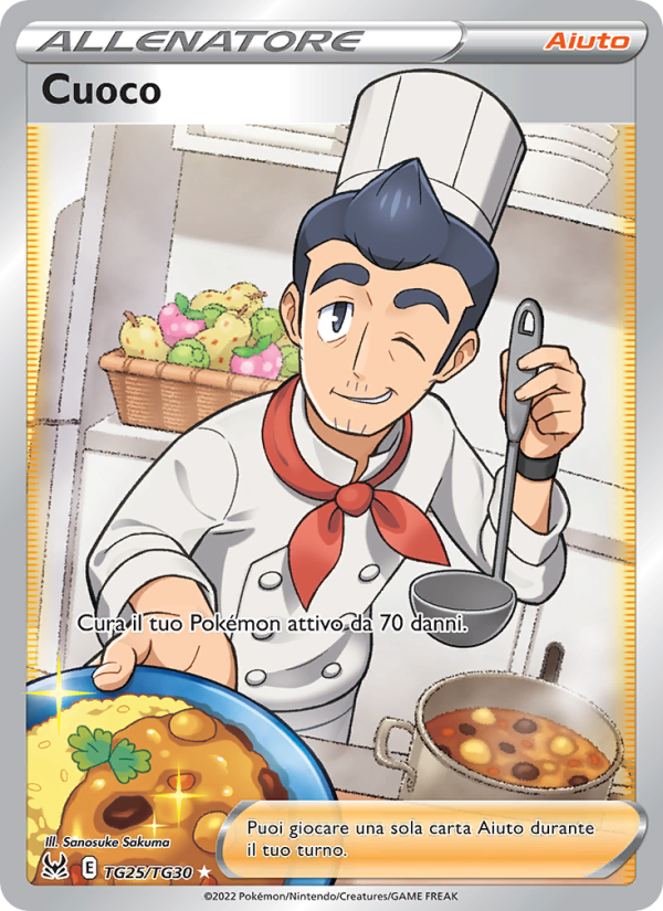 Cuoco TG25 — Lost Origin (Italian Pokémon TCG card)