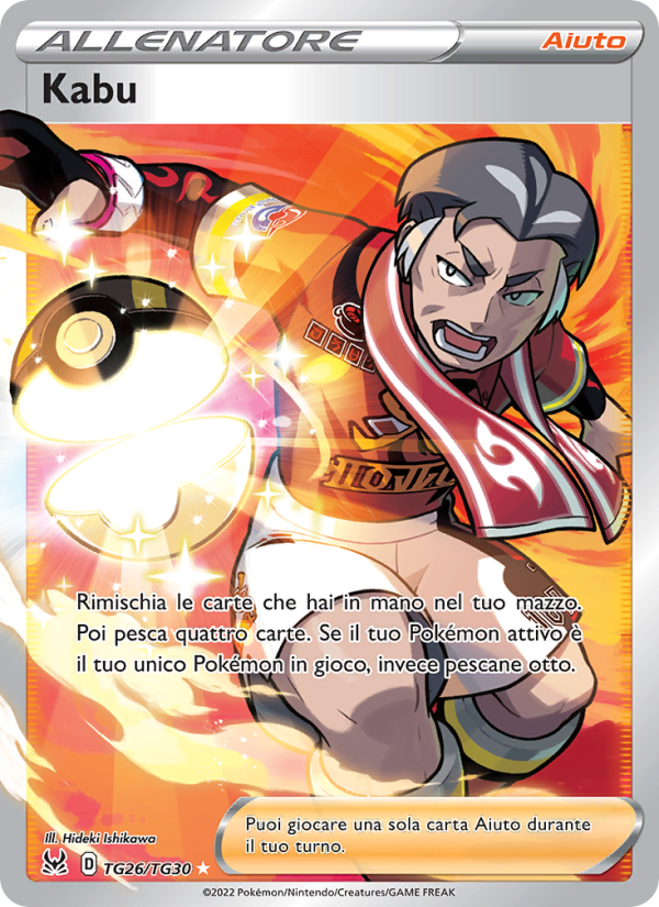 Kabu TG26 — Lost Origin (Italian Pokémon TCG card)