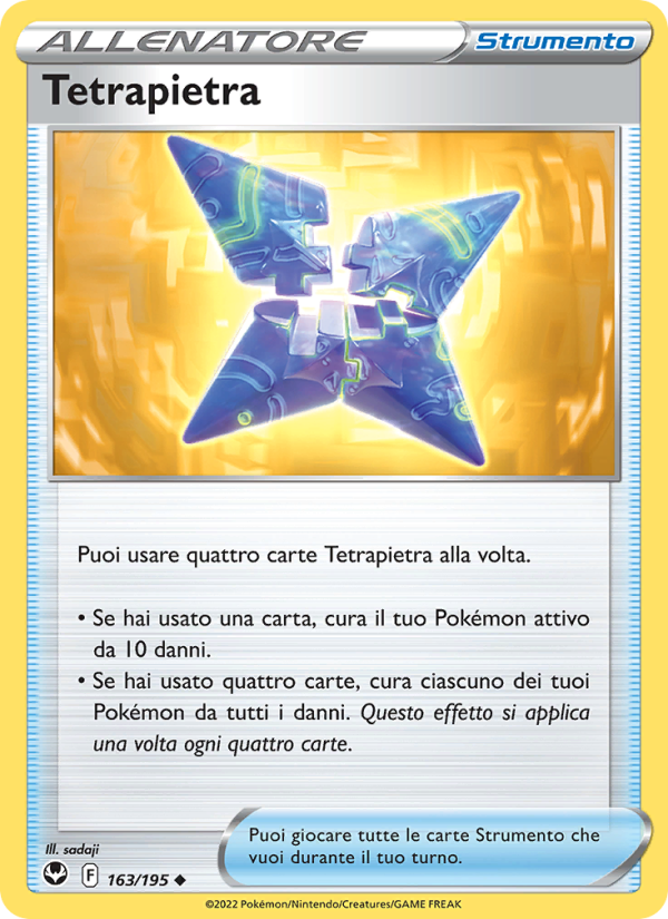 Tetrapietra 163/245 — Silver Tempest (Italian Pokémon TCG card)