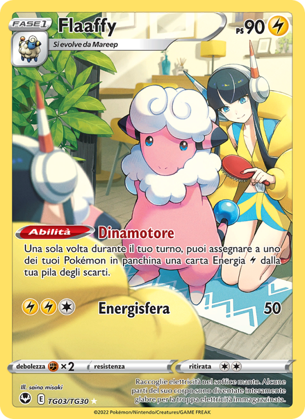 Flaaffy TG03 — Silver Tempest (Italian Pokémon TCG card)