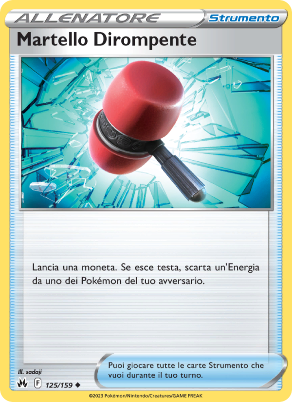 Martello Dirompente 125/230 — Crown Zenith (Italian Pokémon TCG card)