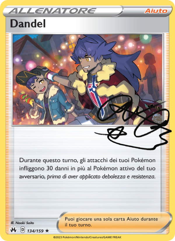 Dandel 134/230 — Crown Zenith (Italian Pokémon TCG card)