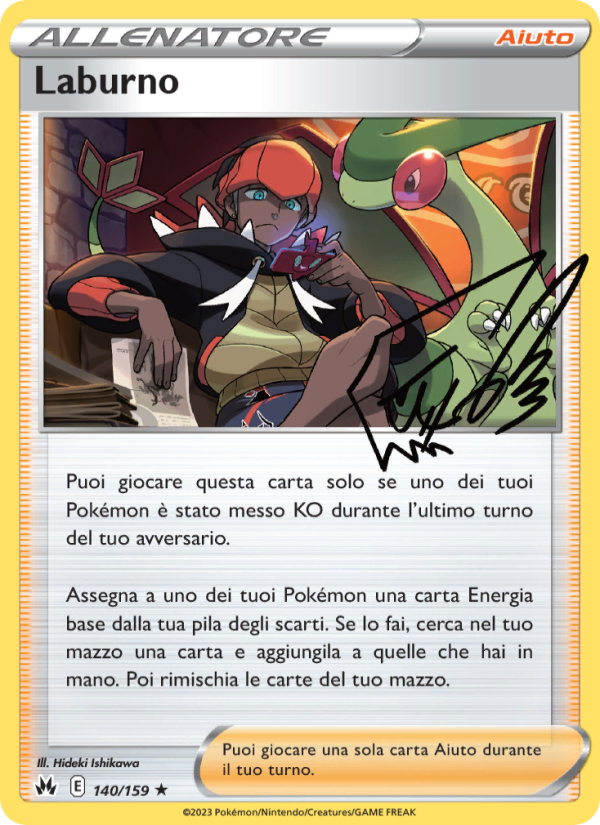 Laburno 140/230 — Crown Zenith (Italian Pokémon TCG card)