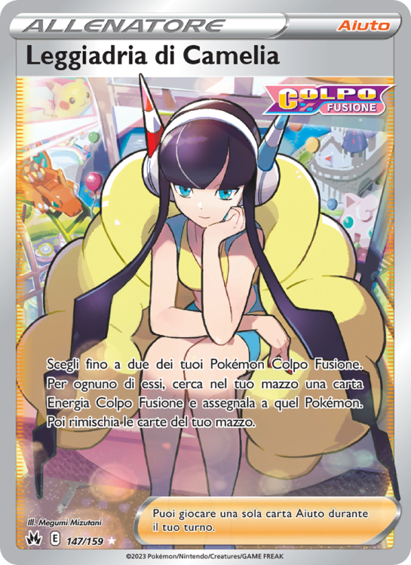 Leggiadria di Camelia 147/230 — Crown Zenith (Italian Pokémon TCG card)