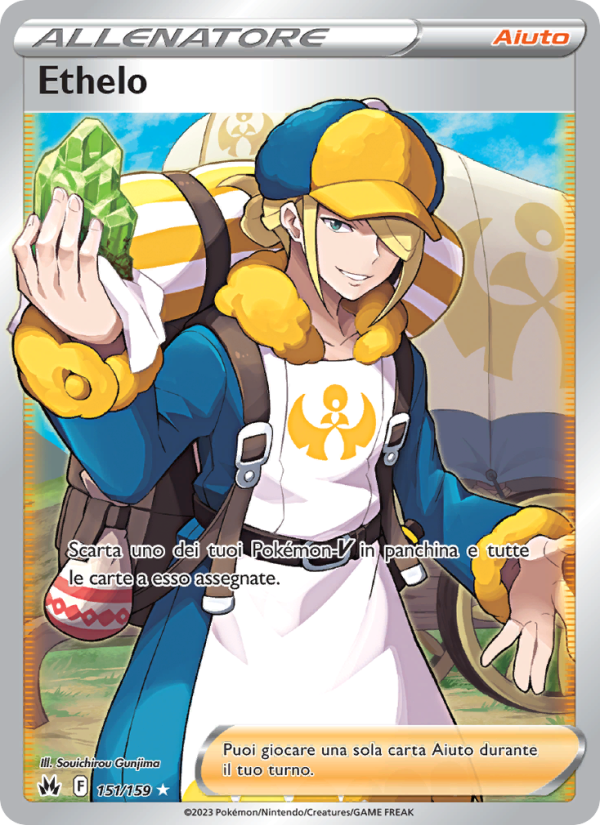 Ethelo 151/230 — Crown Zenith (Italian Pokémon TCG card)