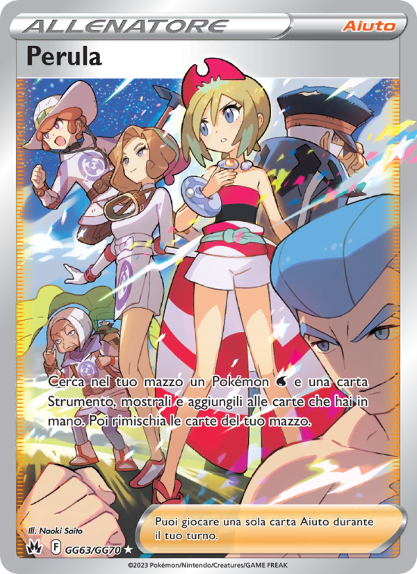 Perula GG63 — Crown Zenith (Italian Pokémon TCG card)