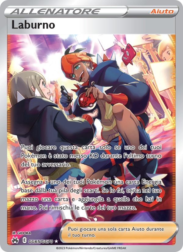 Laburno GG65 — Crown Zenith (Italian Pokémon TCG card)
