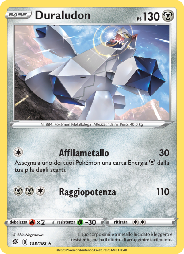 Duraludon 138/209 — Rebel Clash (Italian Pokémon TCG card)