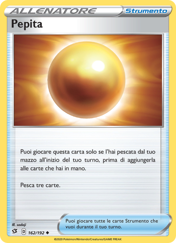 Pepita 162/209 — Rebel Clash (Italian Pokémon TCG card)