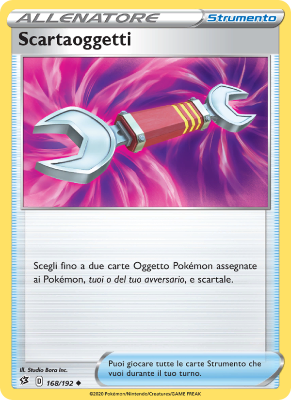 Scartaoggetti 168/209 — Rebel Clash (Italian Pokémon TCG card)