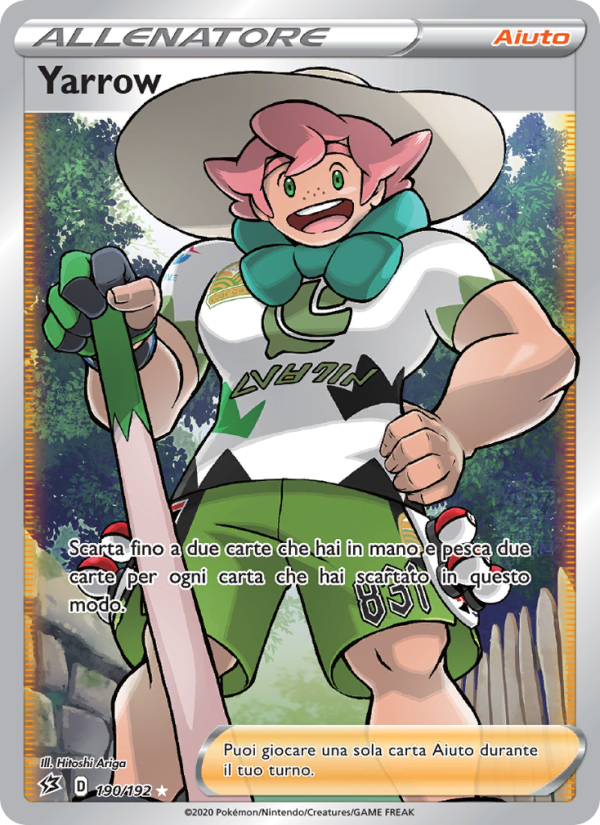 Yarrow 190/209 — Rebel Clash (Italian Pokémon TCG card)
