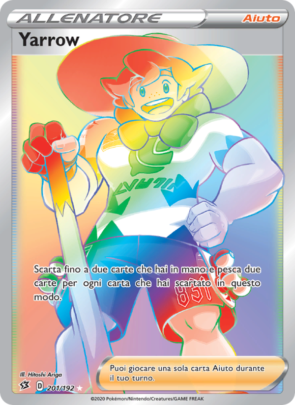 Yarrow 201/209 — Rebel Clash (Italian Pokémon TCG card)