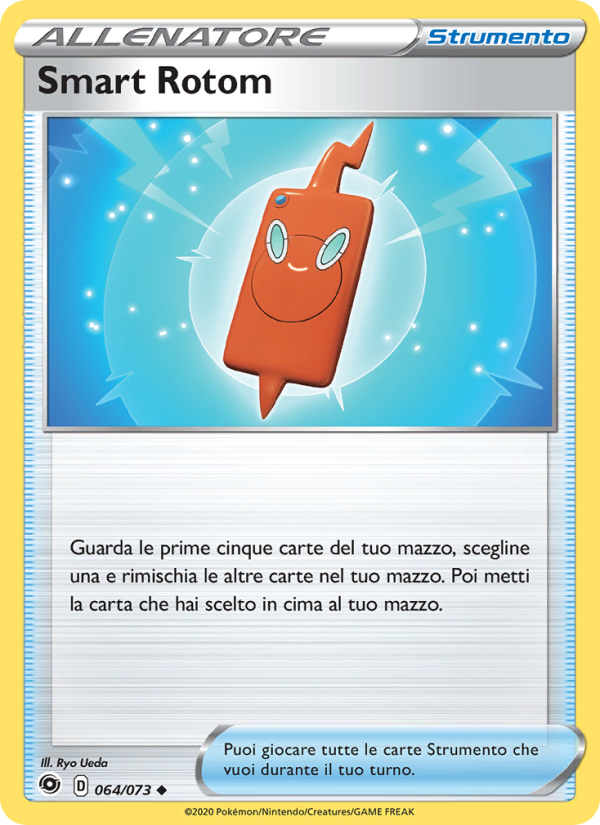 Smart Rotom 064/80 — Champion's Path (Italian Pokémon TCG card)