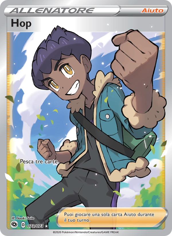 Hop 073/80 — Champion's Path (Italian Pokémon TCG card)