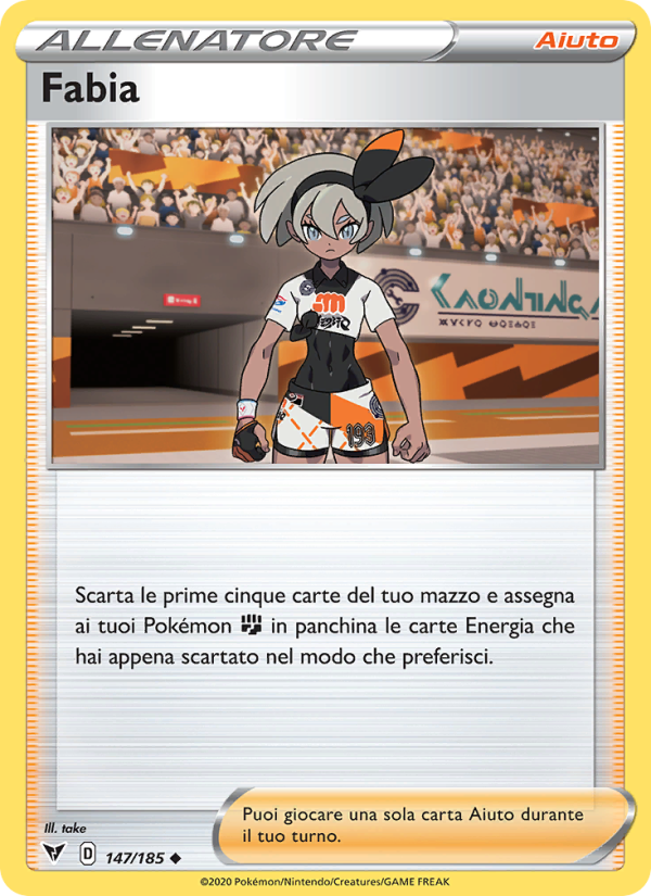 Fabia 147/203 — Vivid Voltage (Italian Pokémon TCG card)