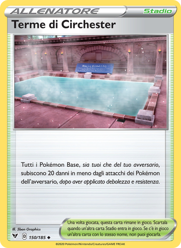 Terme di Circhester 150/203 — Vivid Voltage (Italian Pokémon TCG card)