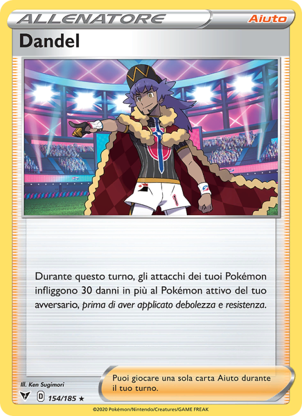Dandel 154/203 — Vivid Voltage (Italian Pokémon TCG card)