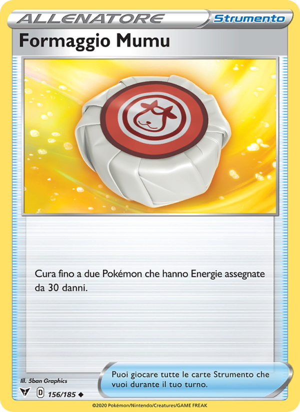 Formaggio Mumu 156/203 — Vivid Voltage (Italian Pokémon TCG card)
